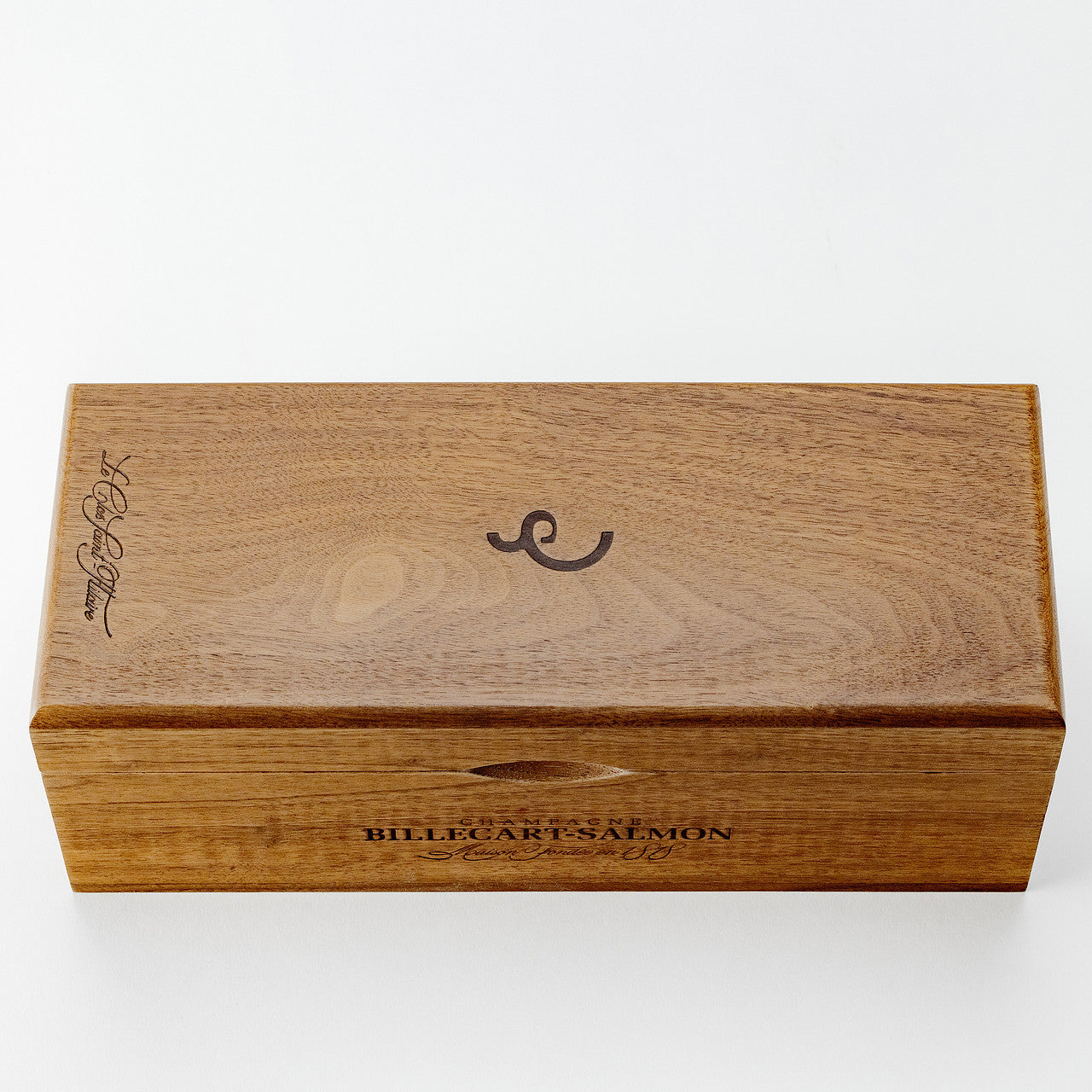 Solid Walnut Display Box from Billecart-Salmon