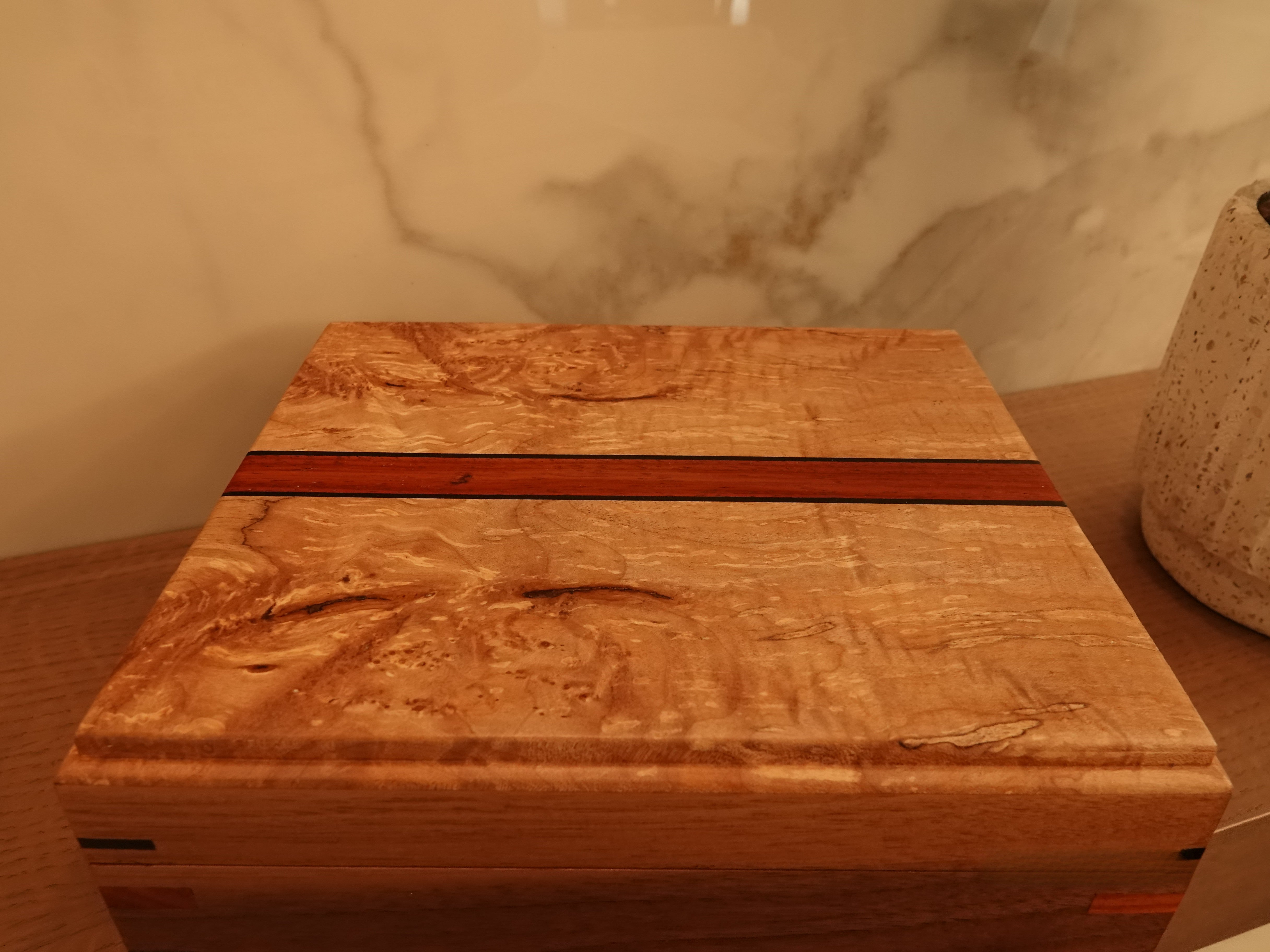 Stunning Custom Made Watch Box - LuxSense