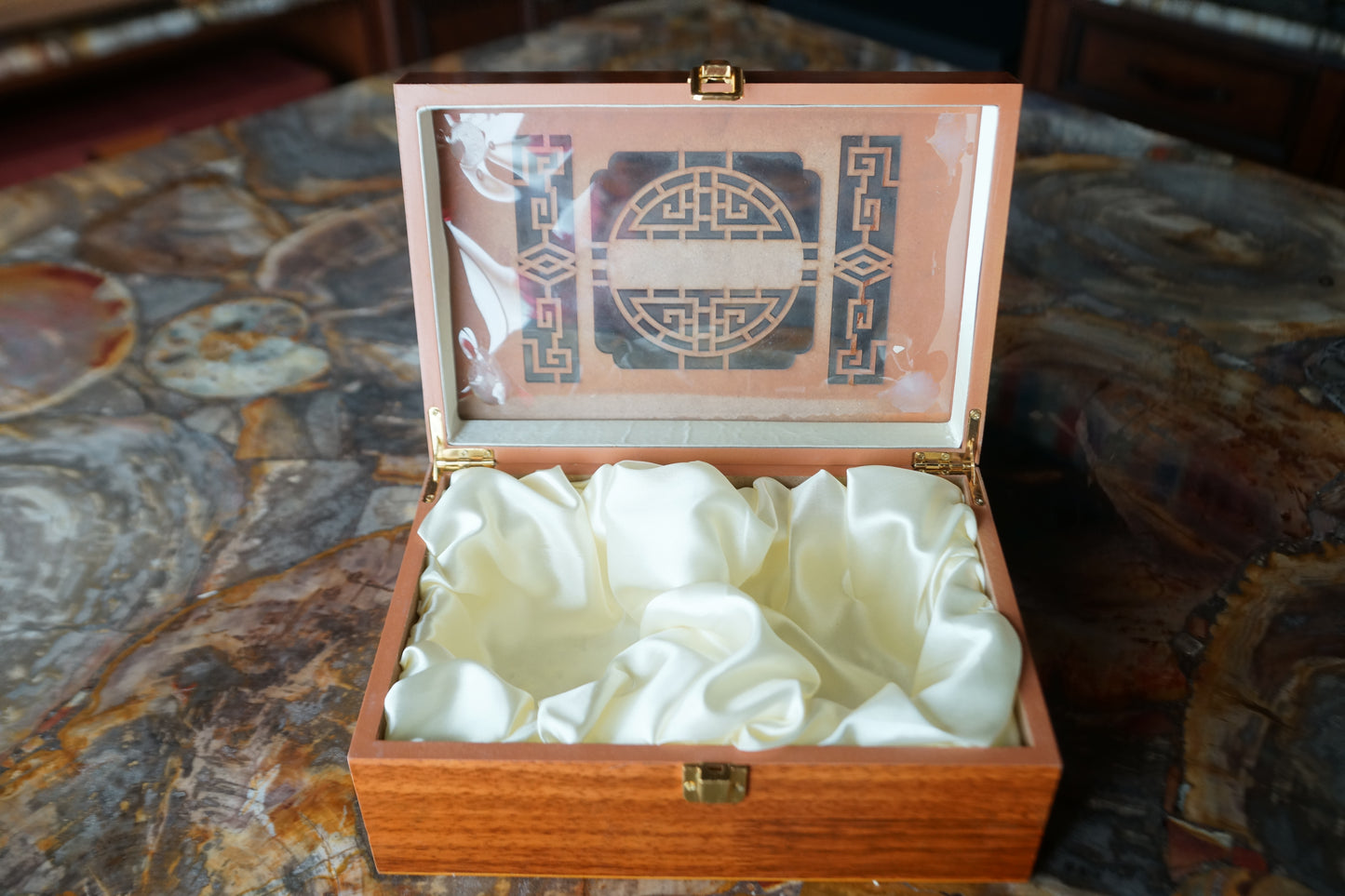 A Beautiful Silk Lined Vintage Box