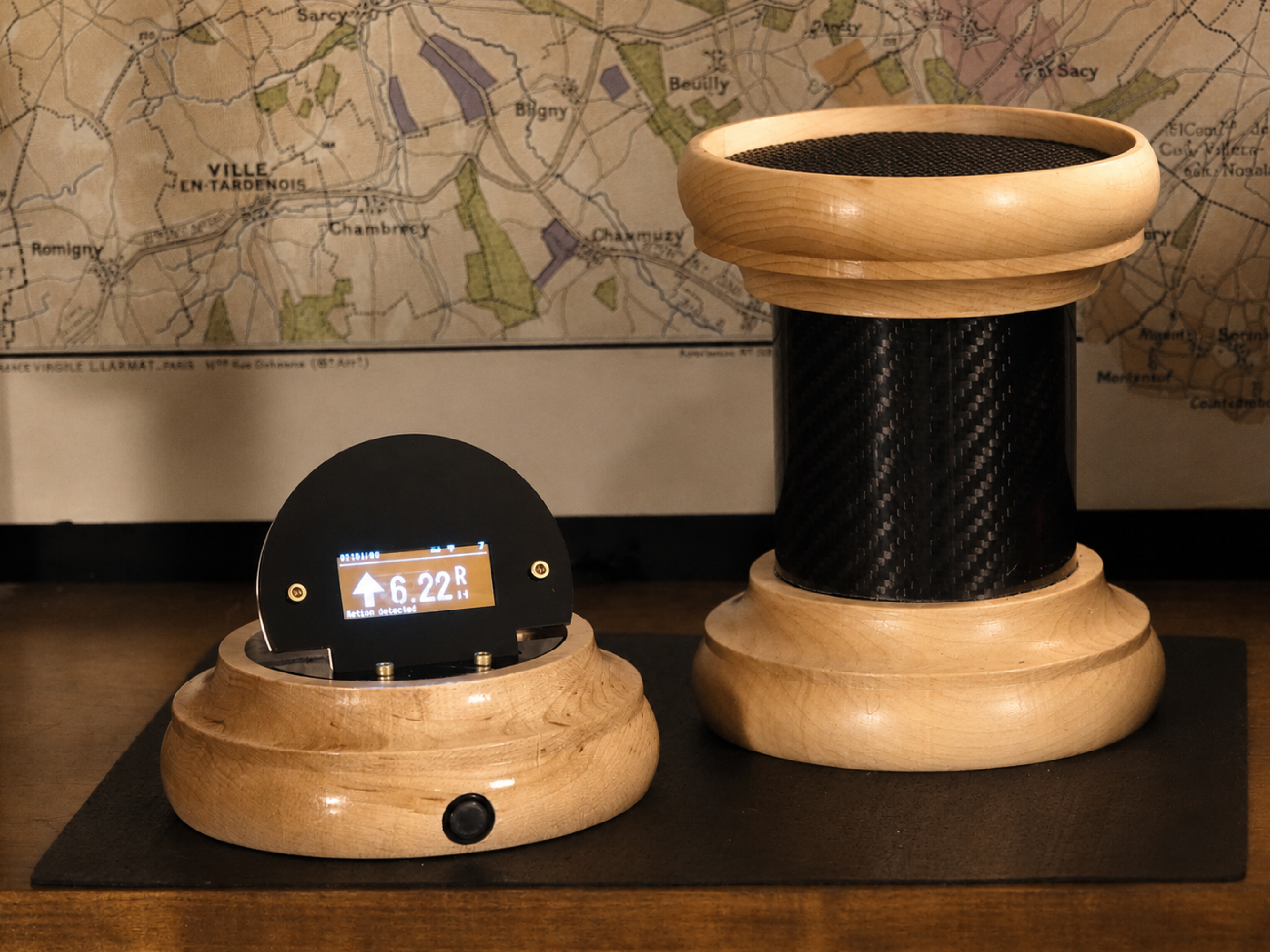 WineSentry - Hard Maple with Carbon Fiber