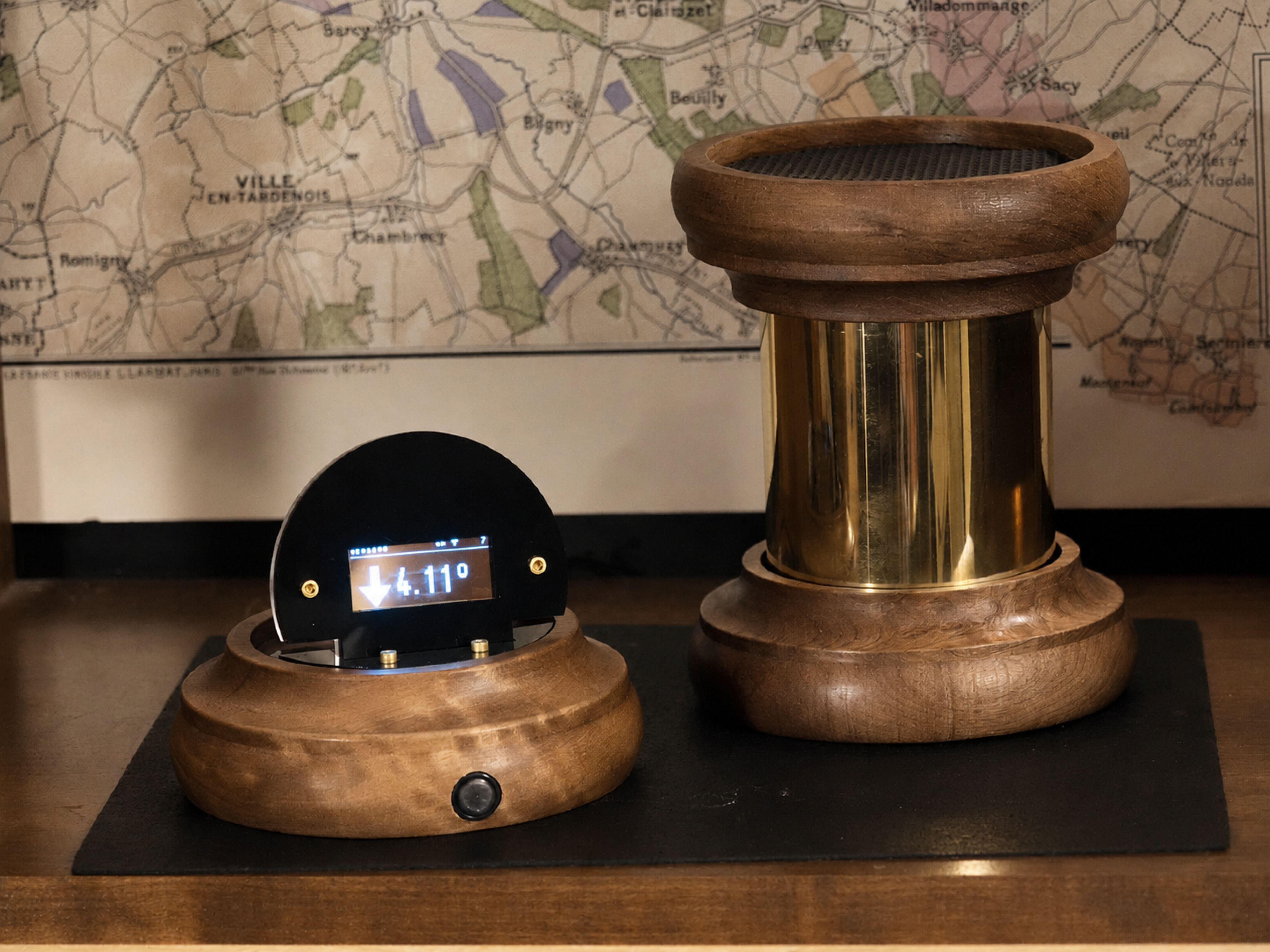 WineSentry - Hawaiian Koa with Brass