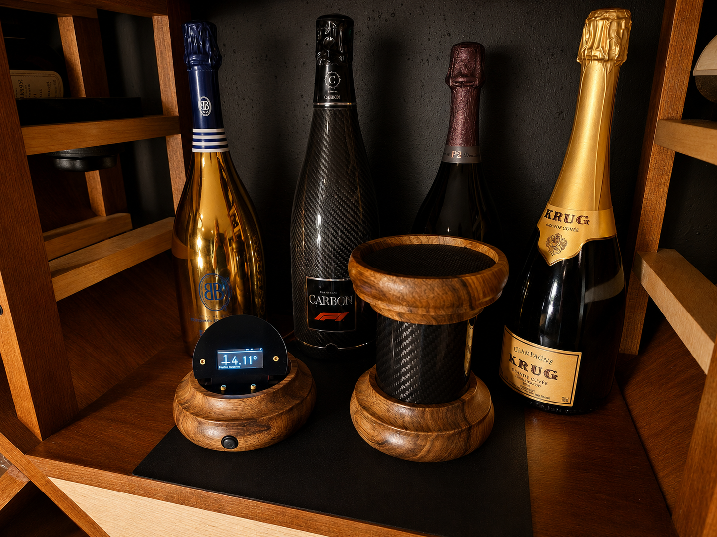 WineSentry - Hawaiian Koa with Carbon Fiber