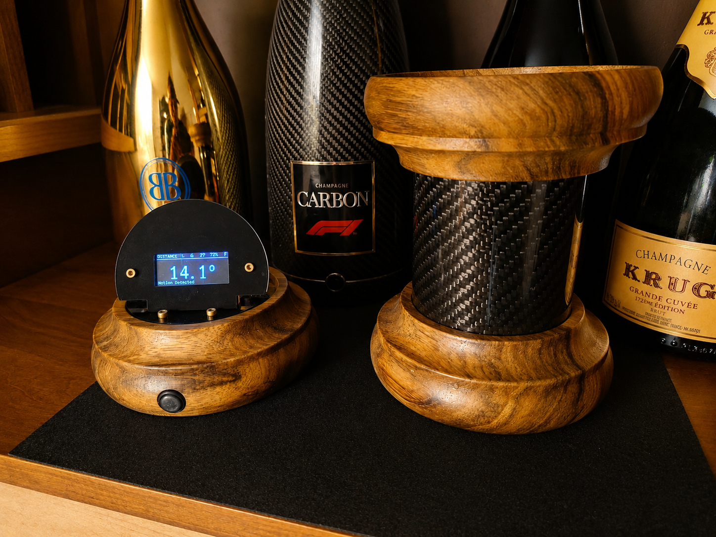 WineSentry - Hawaiian Koa with Carbon Fiber