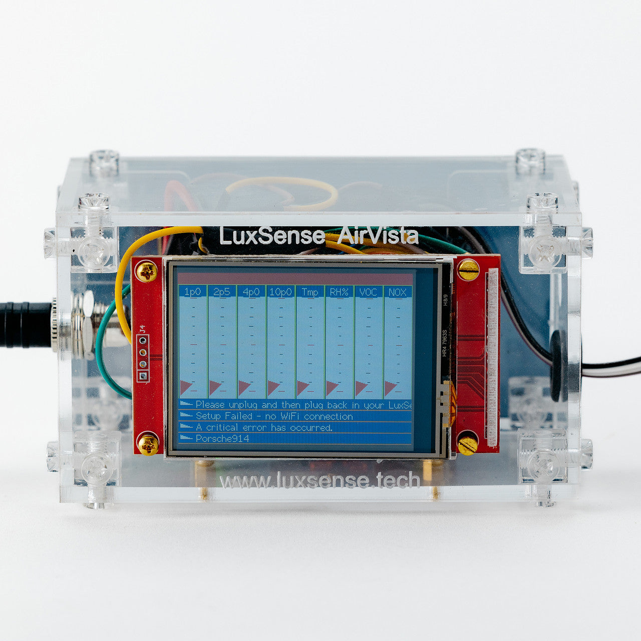 LuxSense AirVista -- an innovative particulate sensor