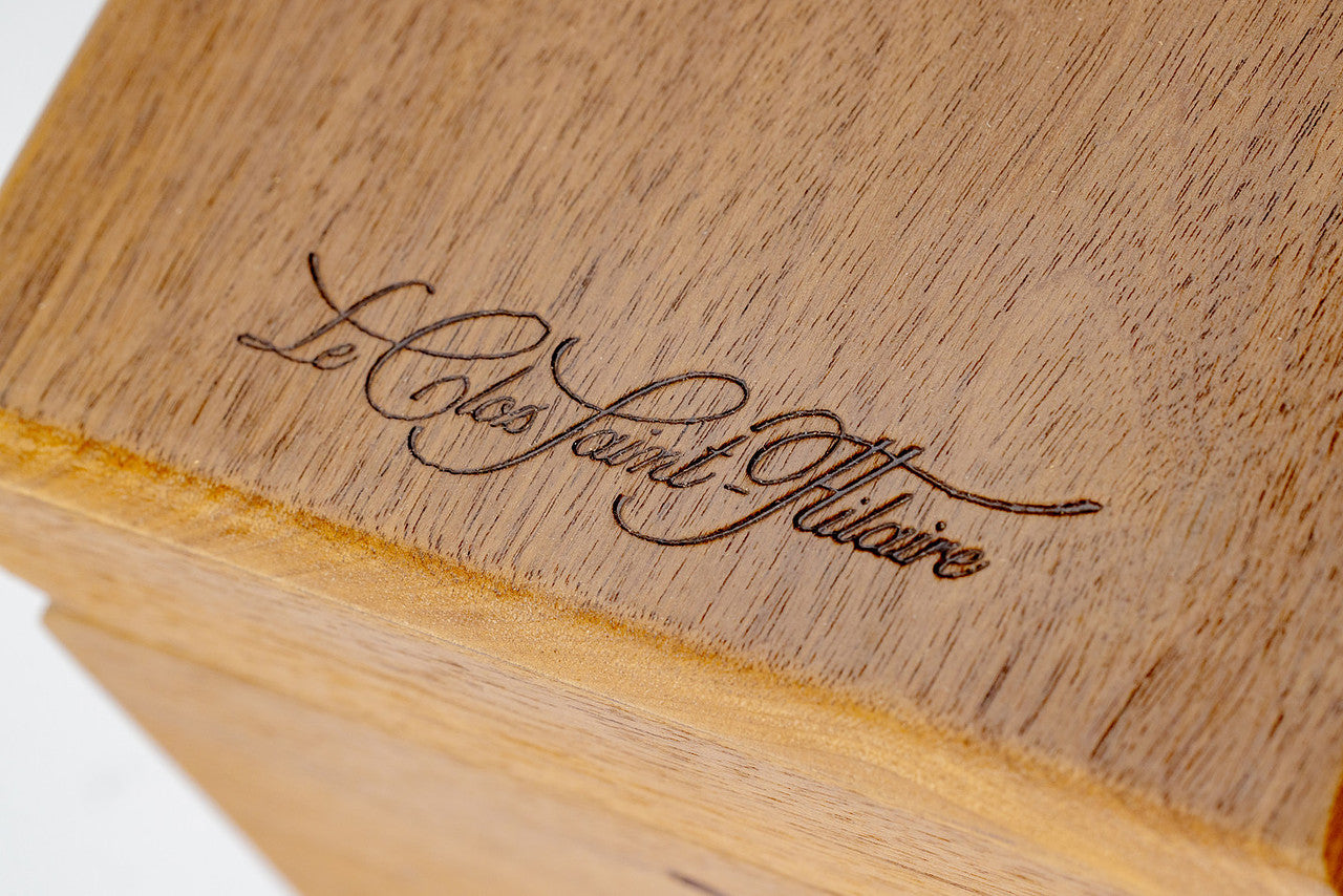 Solid Walnut Display Box from Billecart-Salmon