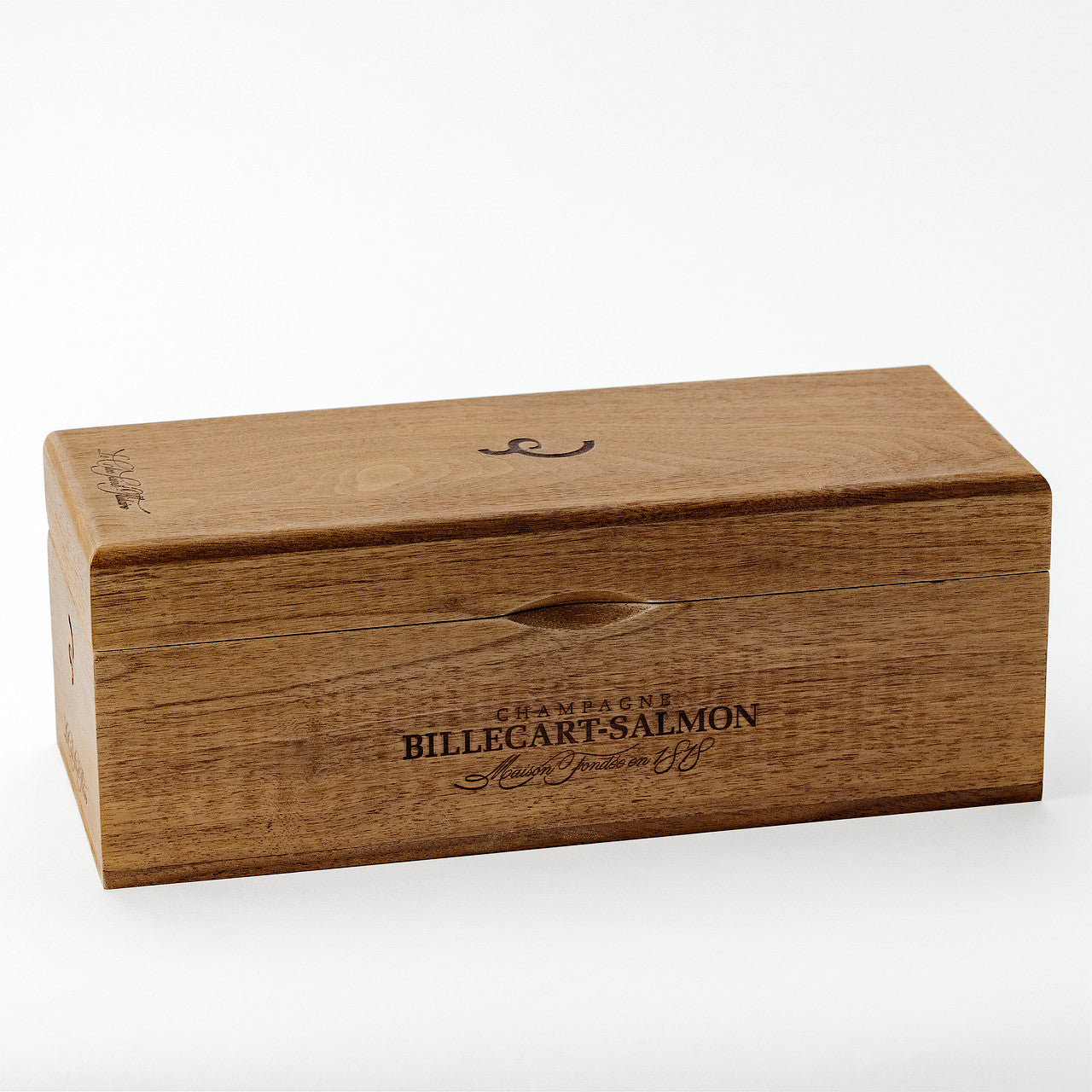 Solid Walnut Display Box from Billecart-Salmon