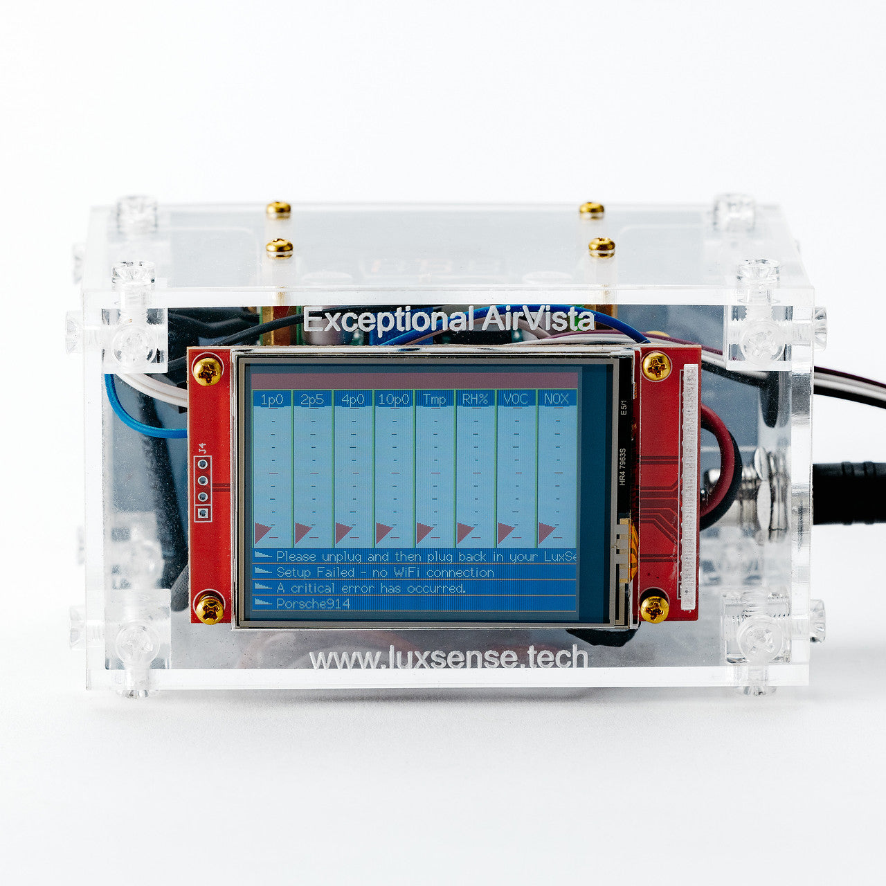 LuxSense Exceptional AirVista -- an innovative particulate sensor