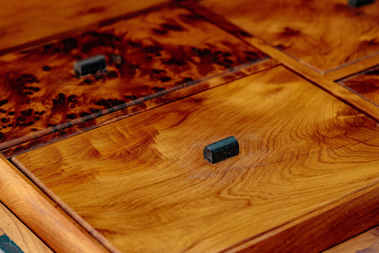 Large Handmade Burl Wood Jewelry Box