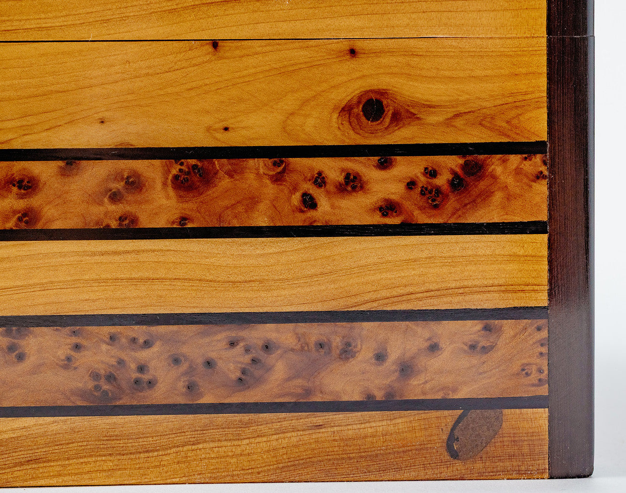 Handmade Solid Thuya Burl Wooden Box