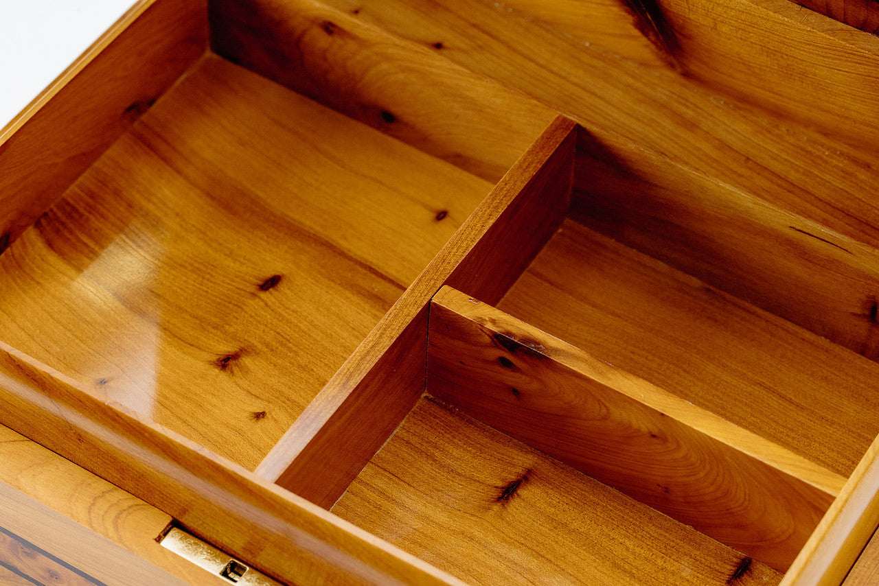 Handmade Solid Thuya Burl Wooden Box