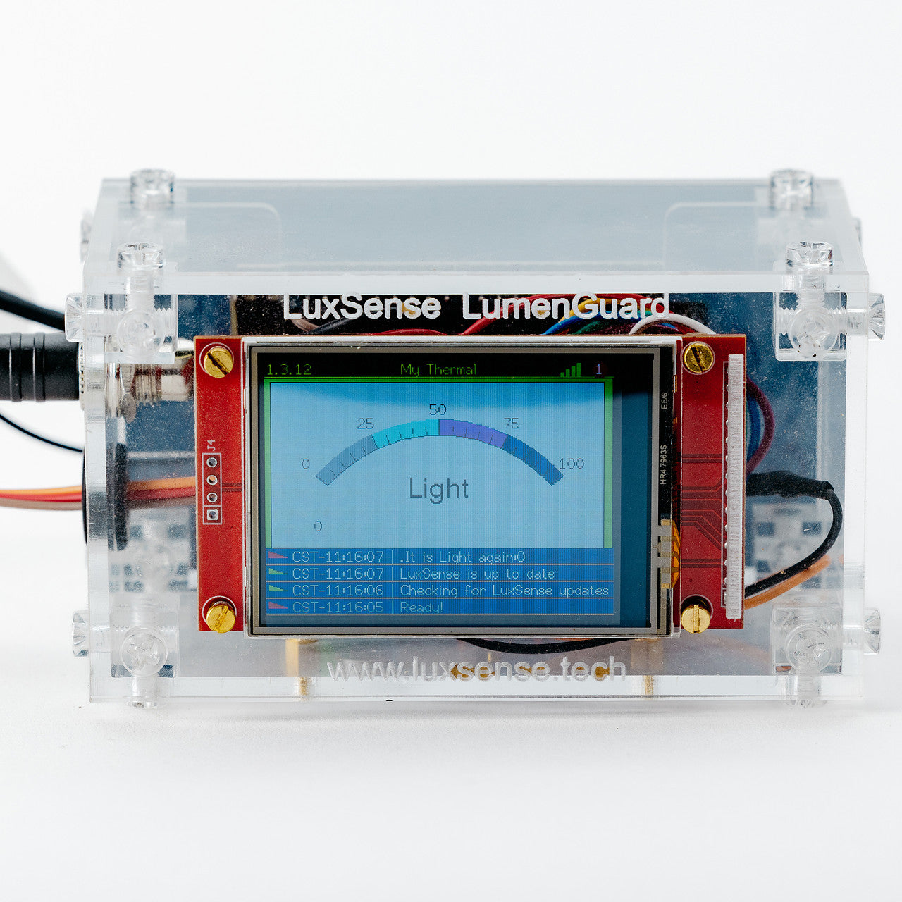 LuxSense LumenGuard – Your Elegant Light Transition Monitor