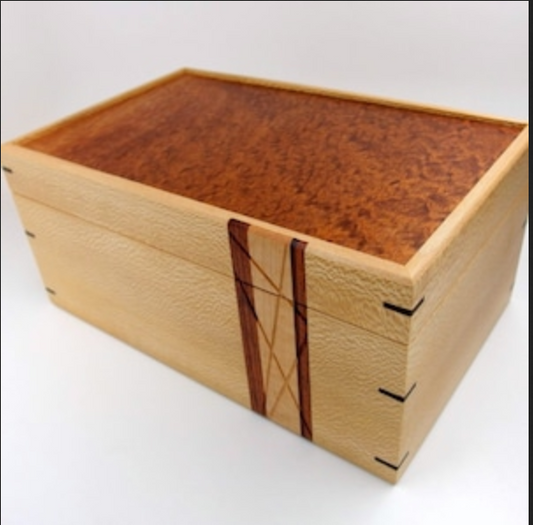 Stylish Artisan Handcrafted High-End Keepsake Box