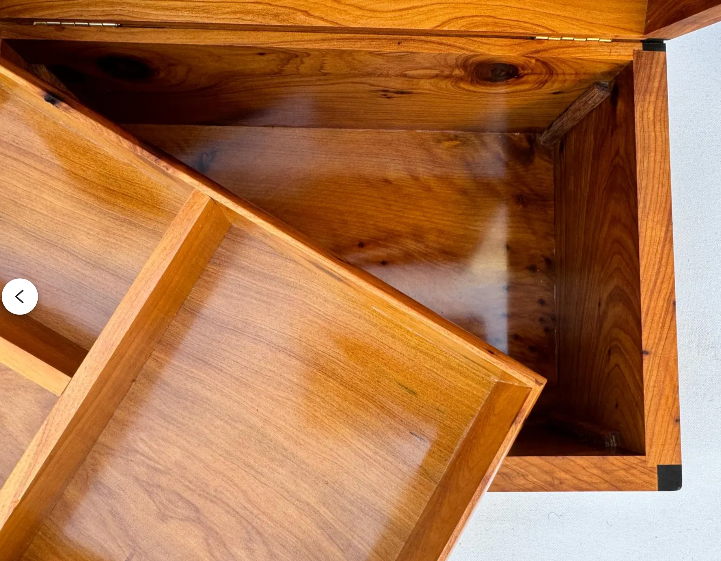 Handmade Solid Thuya Burl Wooden Box - LuxSense